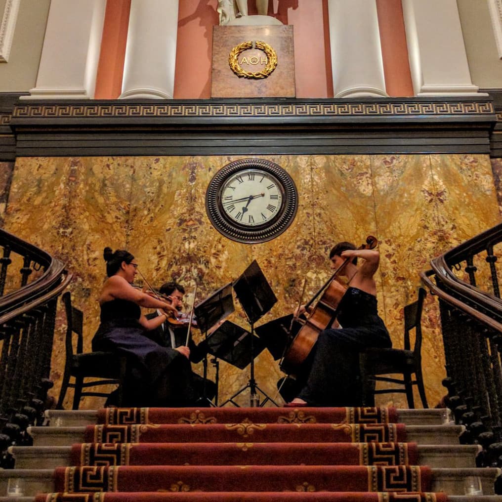 Quartet Volute at an event