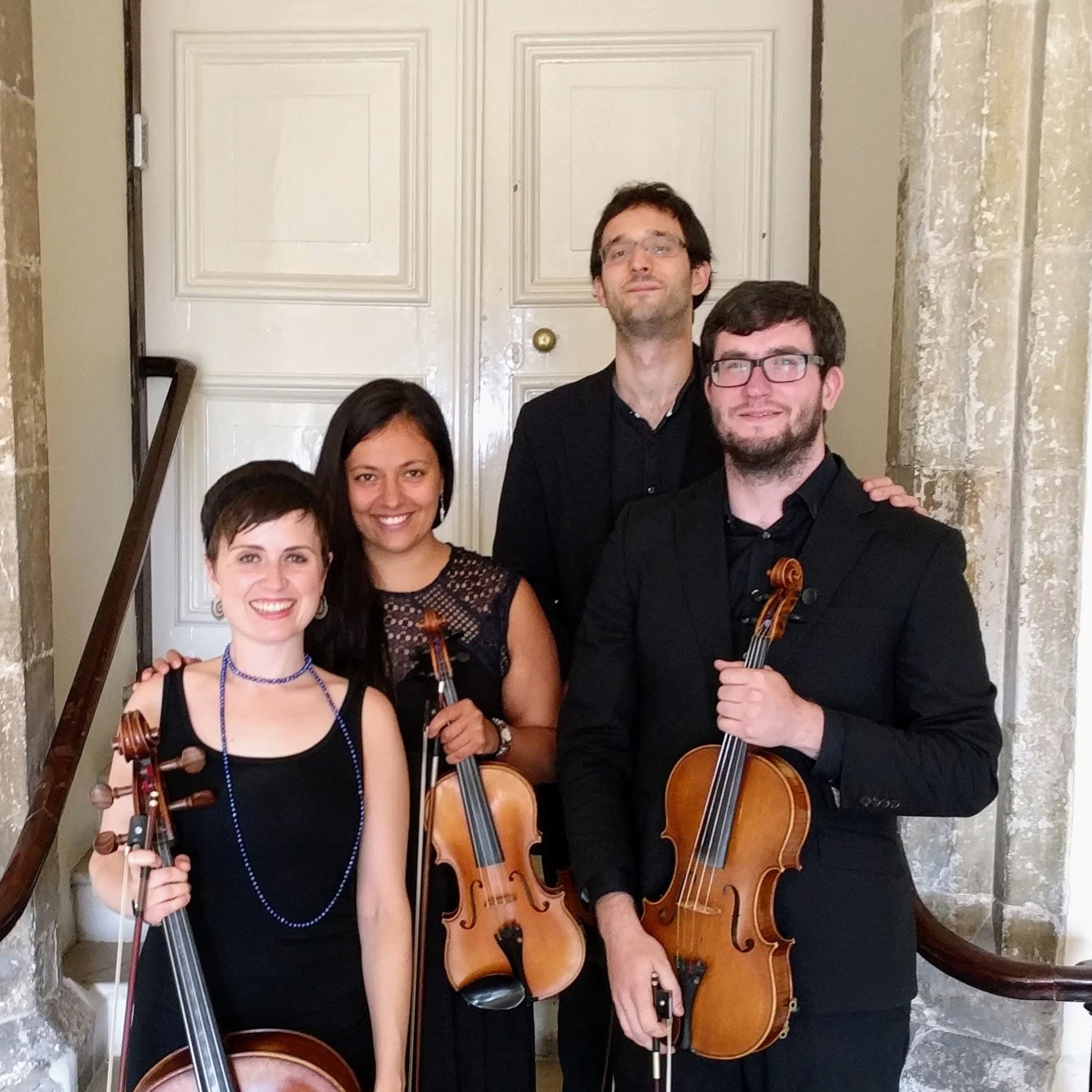 Quartet Volute at a wedding