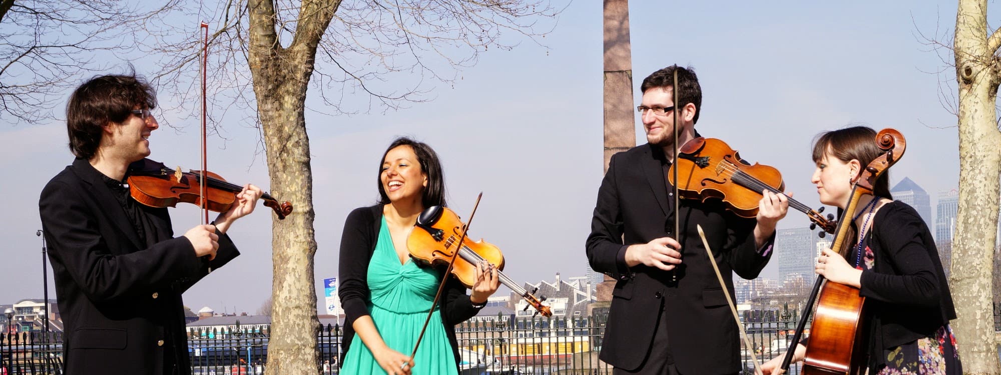 Quartet Volute laughing