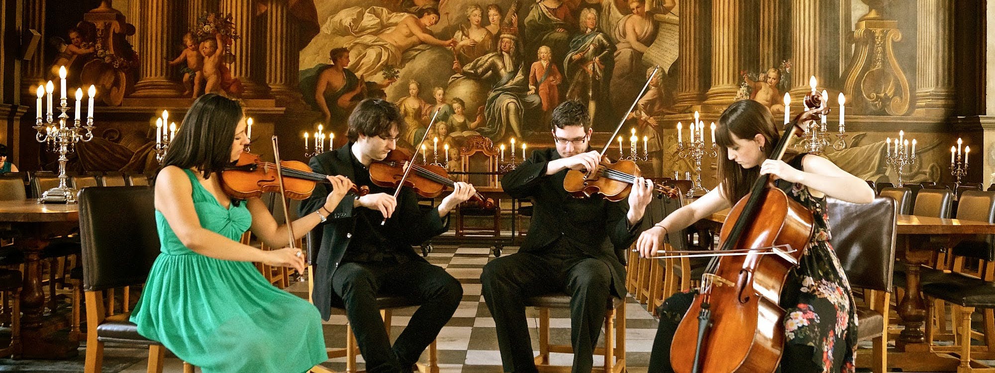 Quartet Volute at the Painted Hall, Greenwich